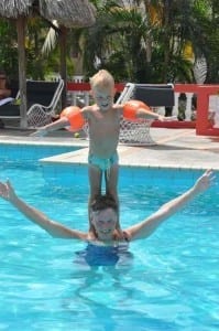 week #9, #10 en #11 5 Acrobatiek van oma en Stijn