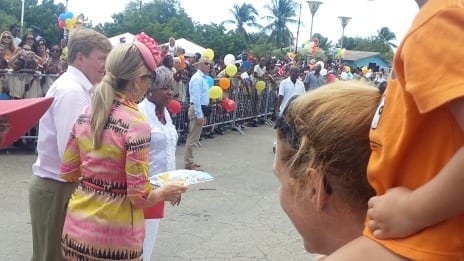 week #14 en #15 5 Koning Willem Alexander en koningin Maxima in Curacao