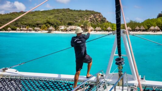 Excursie 12 Westkust trips Curacao catamarans