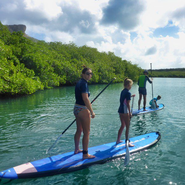 Stand-Up Paddling 6 Sup Curaçao con niños