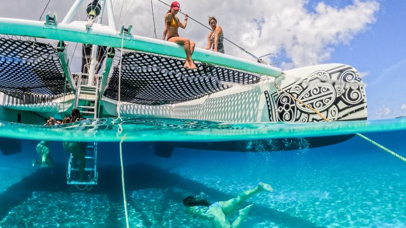 Westkust Cruise - Catamaran 6 westcoast trip catamaran zwemmen zee 800x450 1