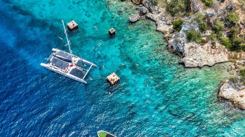 Snorkeling Trip Catamaran 4 Snorkel Trip 3-in-1 catamaran BlueFinn Tugboat