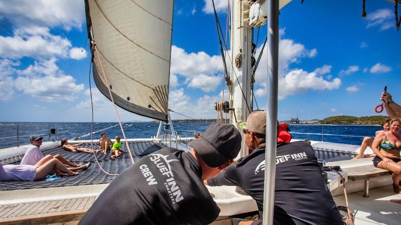 3-in-1 Snorkeltrip Catamaran 12 snorkel trip catamaran curacao zeilen 800x450 1