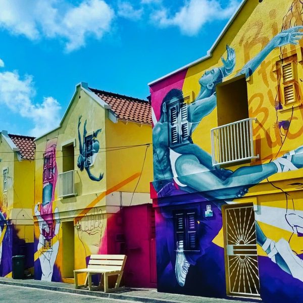 Visita à cidade de Curaçao 7 City tour Curaçao street-art