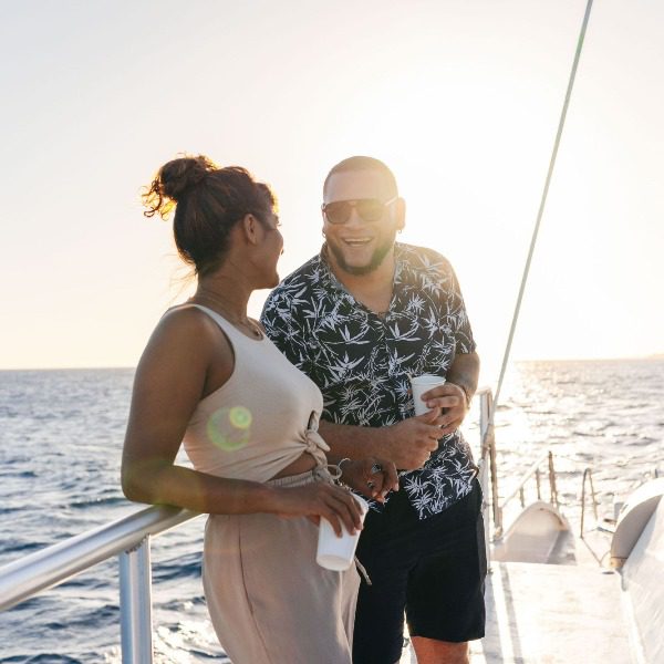 Sunset Sail 6 Sunset Sail Curacao Irie Tours catamaran