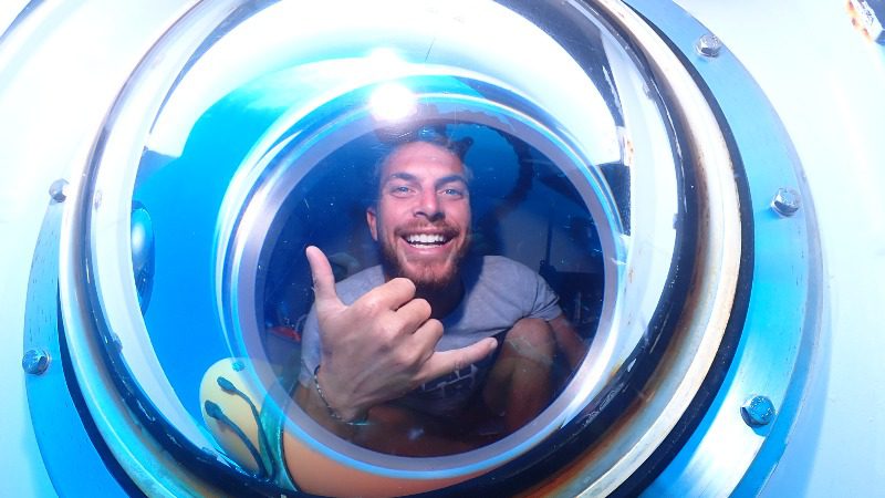 Stoere dingen doen 4 Curasub onderzeeer curacao