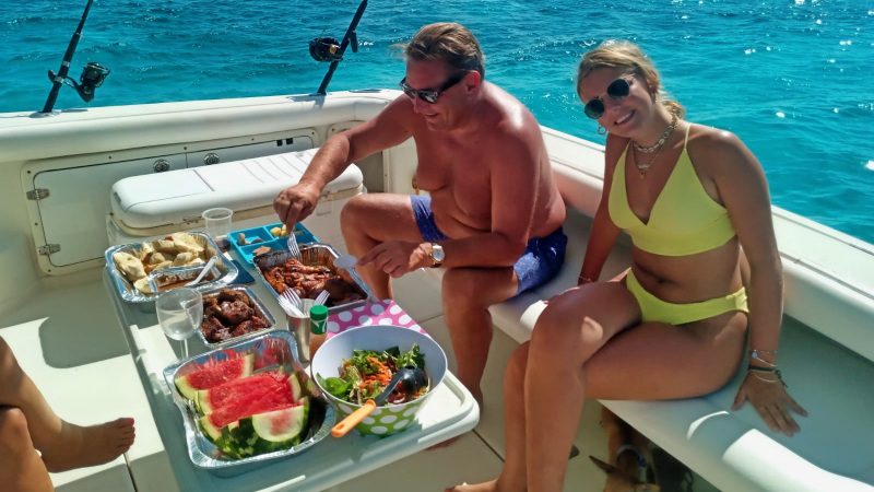 Privé boot Curacao 14 lunch prive trip curacao private 800x450 1