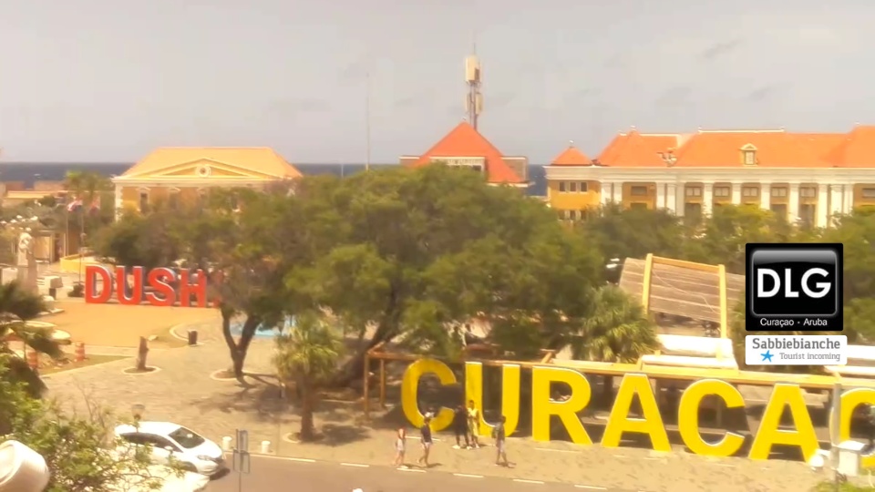 Webcam op Curacao 14 webcam op Curacao bij Wilhelminaplein