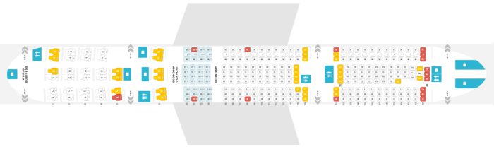 KLM Curacao stoelindeling 12 KLM 777-200 naar Curacao - stoelindeling