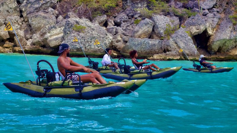 AquaCat Mini-Catamaran 4 AquaCat Mini Catamaran Curacao Aquafari