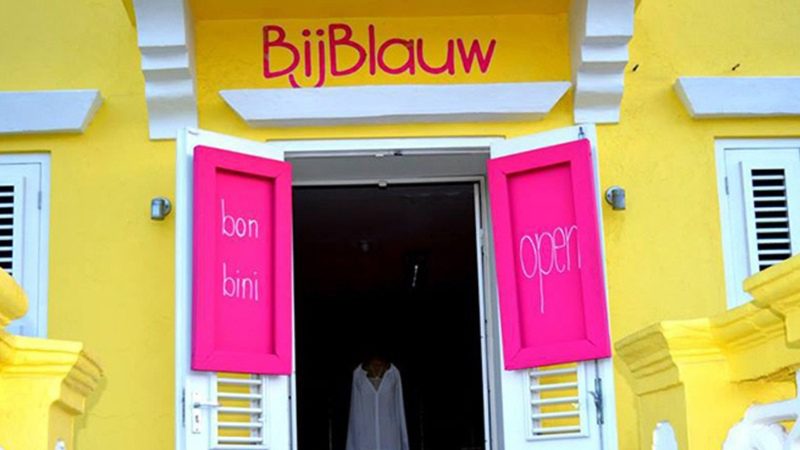 Boutique Hotel op Curaçao 28 bijblauw hotel curacao ingang 800x450 1