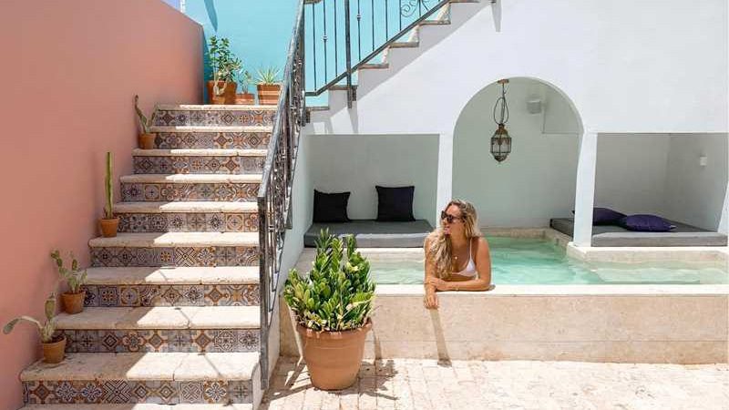 Boutique Hotel op Curaçao 34 boho bohemian boutique curacao jacuzzi 800x450 1