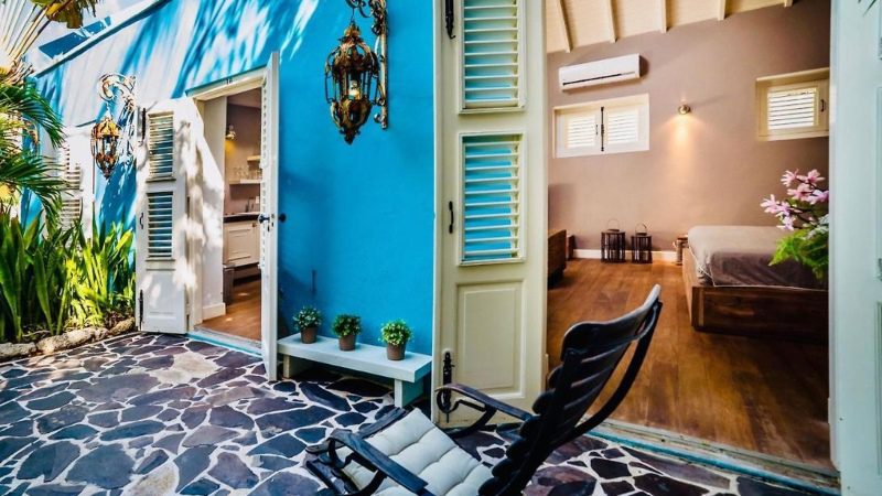 Boutique Hotel op Curaçao 20 pietermaai boutique hotel tuin 800x450 1