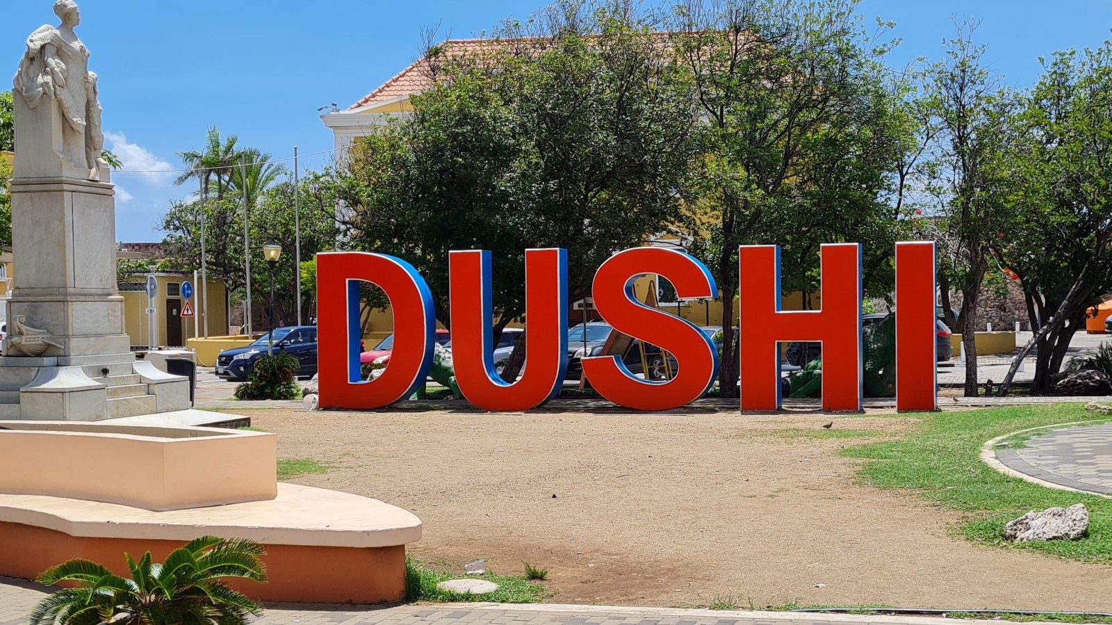 Spreekbeurt Curacao - info & feitjes 9 dushi sign curacao op wilhelminaplein