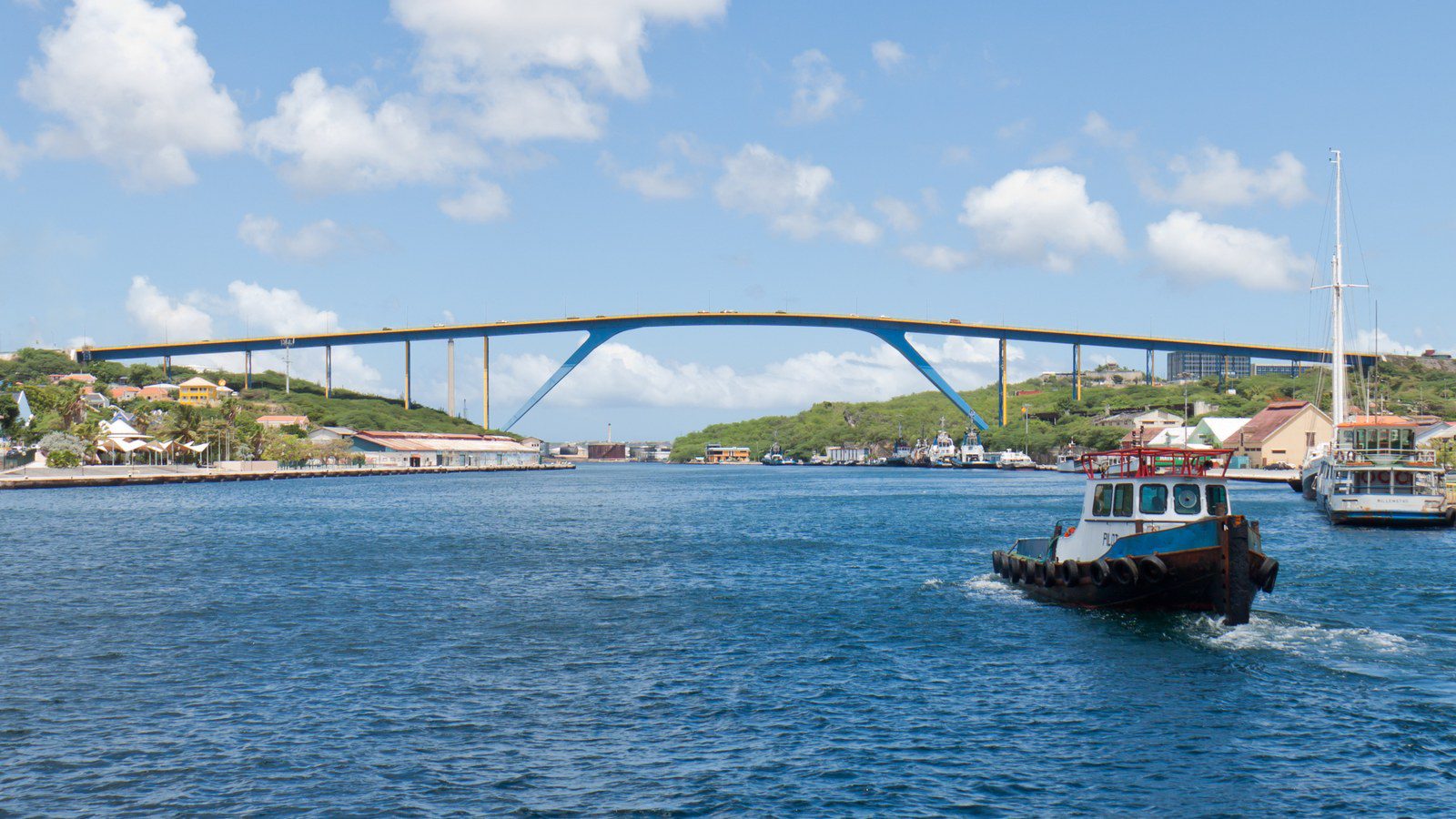 Spreekbeurt Curacao - info & feitjes 13 Julianabrug curacao