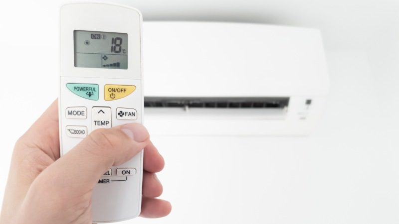 Heet op Curacao 4 airco instellen 18 graden