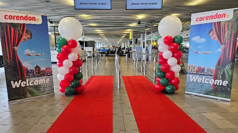 Vliegen met Corendon 5 corendon eerste vlucht curacao 20231103 800x450 1