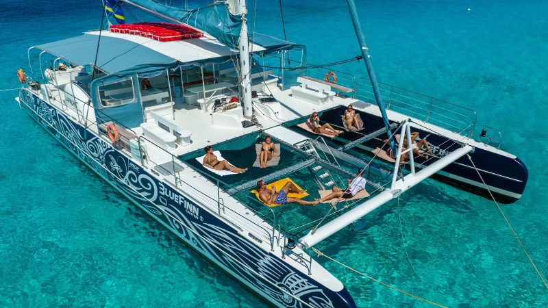 Klein Curacao & Sunset Cruise 4 catamaran klein