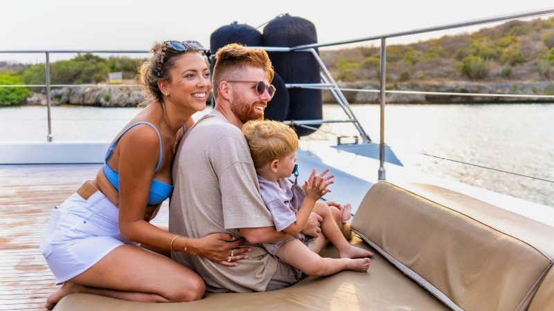 Klein Curacao | Catamaran Jacht 5 Gold Seahorse Klein Curacao family 800x450 1