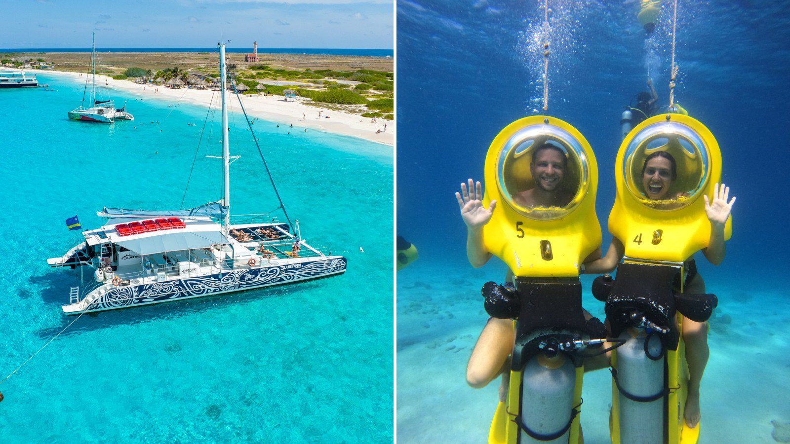 Klein Curacao | BlueFinn Charters 18 Klein Curacao Aquafari Combideal korting