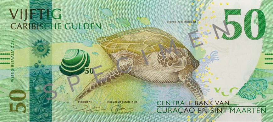 Caribische Gulden 15 50 Caribische Gulden Curacao CG 50