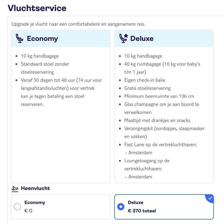 TUI DeLuxe: de extra kosten waard? 6 TUI Deluxe selecteren