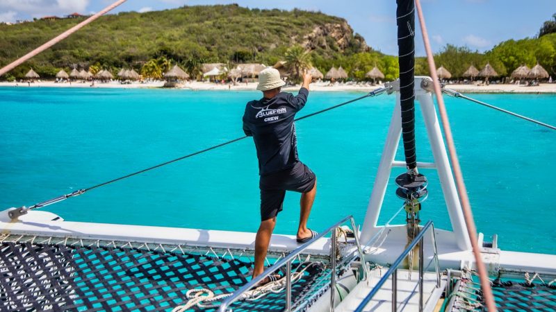 Westcoast Trips 6 Westkust trip BlueFinn catamaran Cas Abou 800x450 1