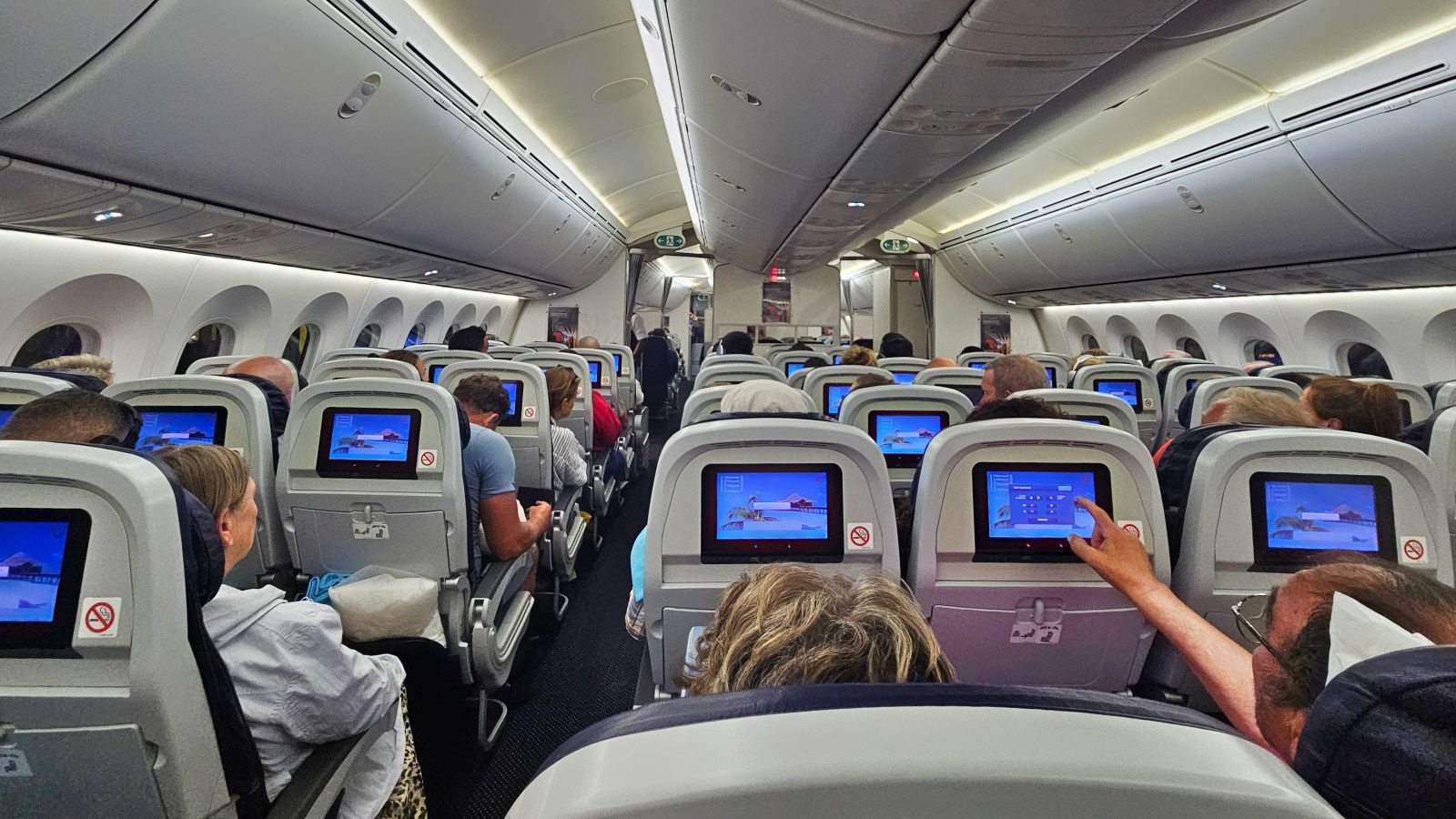 TUI Dreamliner Curacao stoelindeling