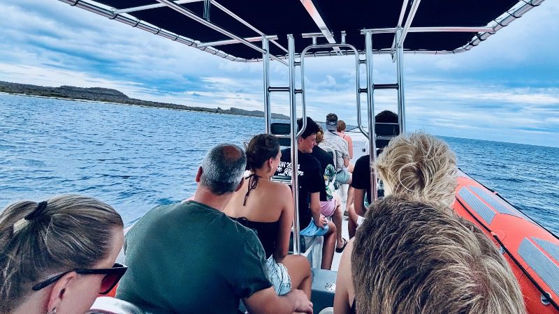 Klein Curacao met Powerboat 5 Powerboat uitzicht over boot 800x450 1