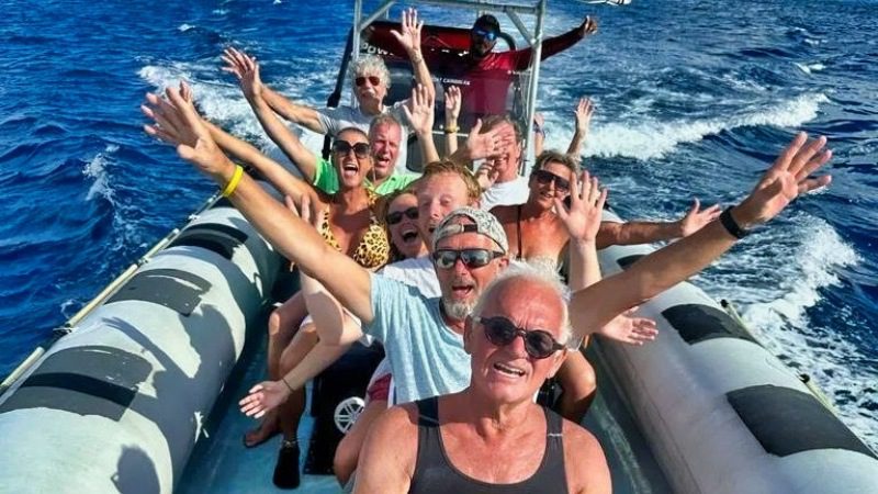 snorkeltour powerboat curacao